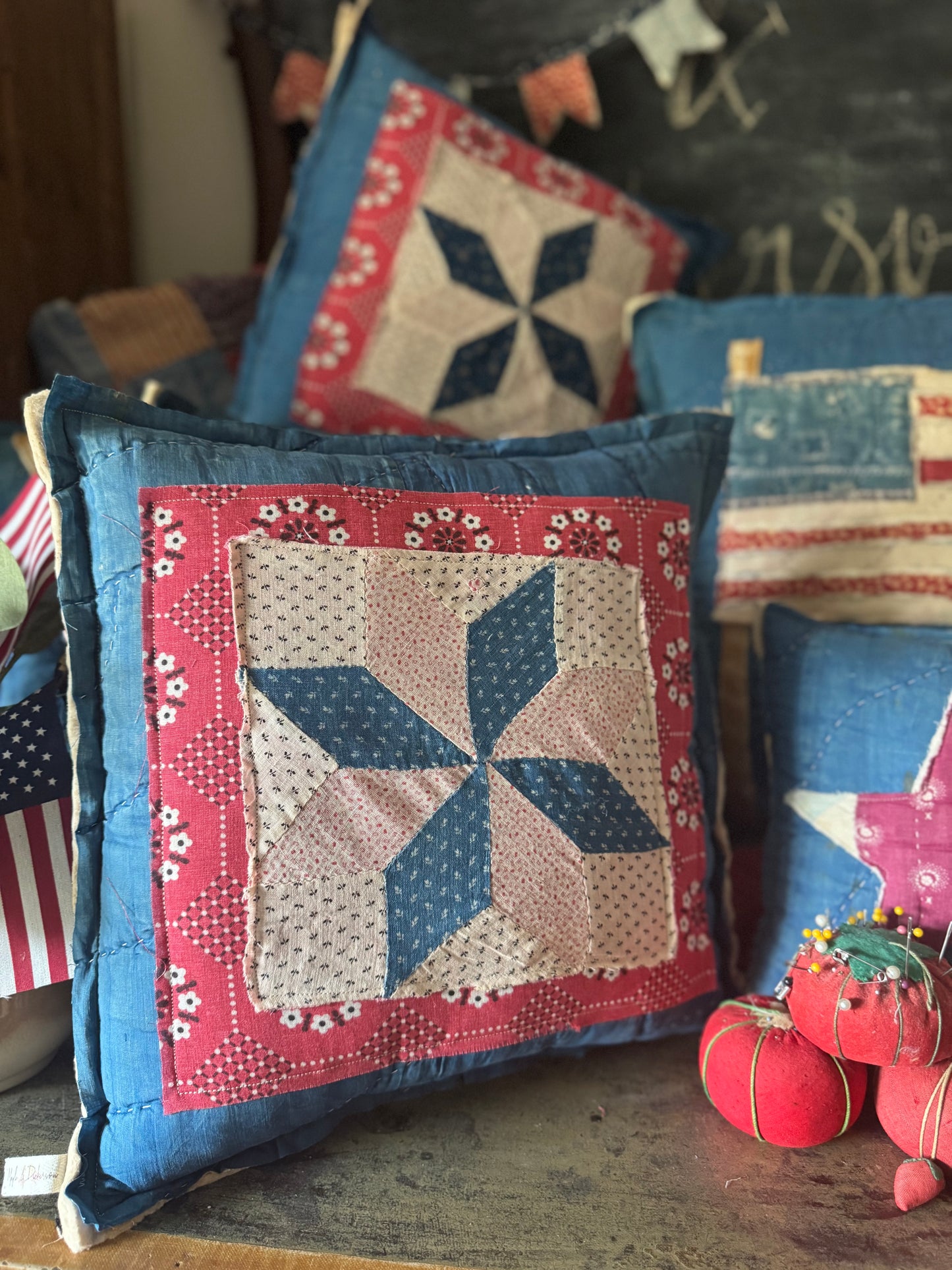 Layered Americana Pillow 6