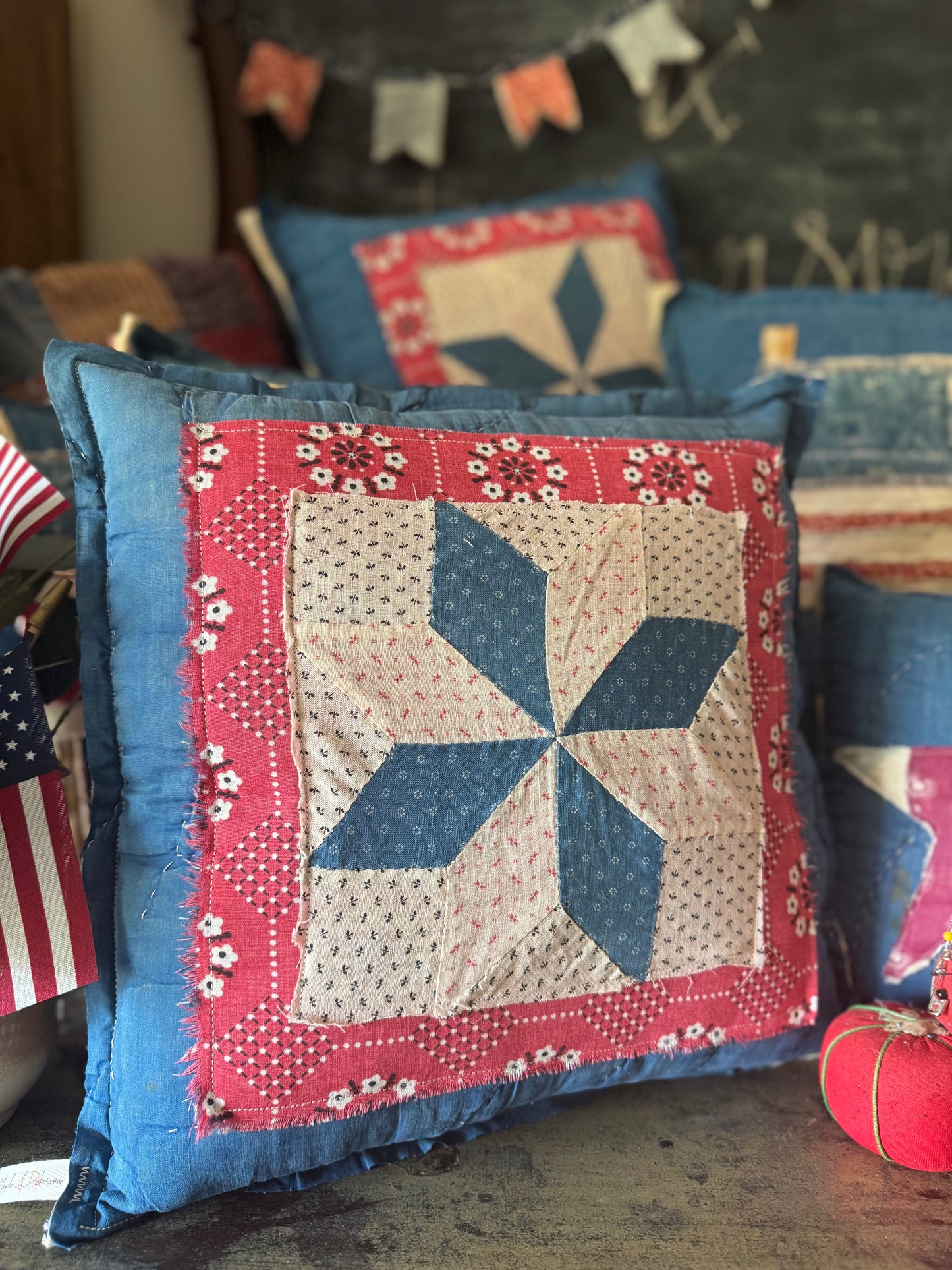 Layered Americana Pillow 2
