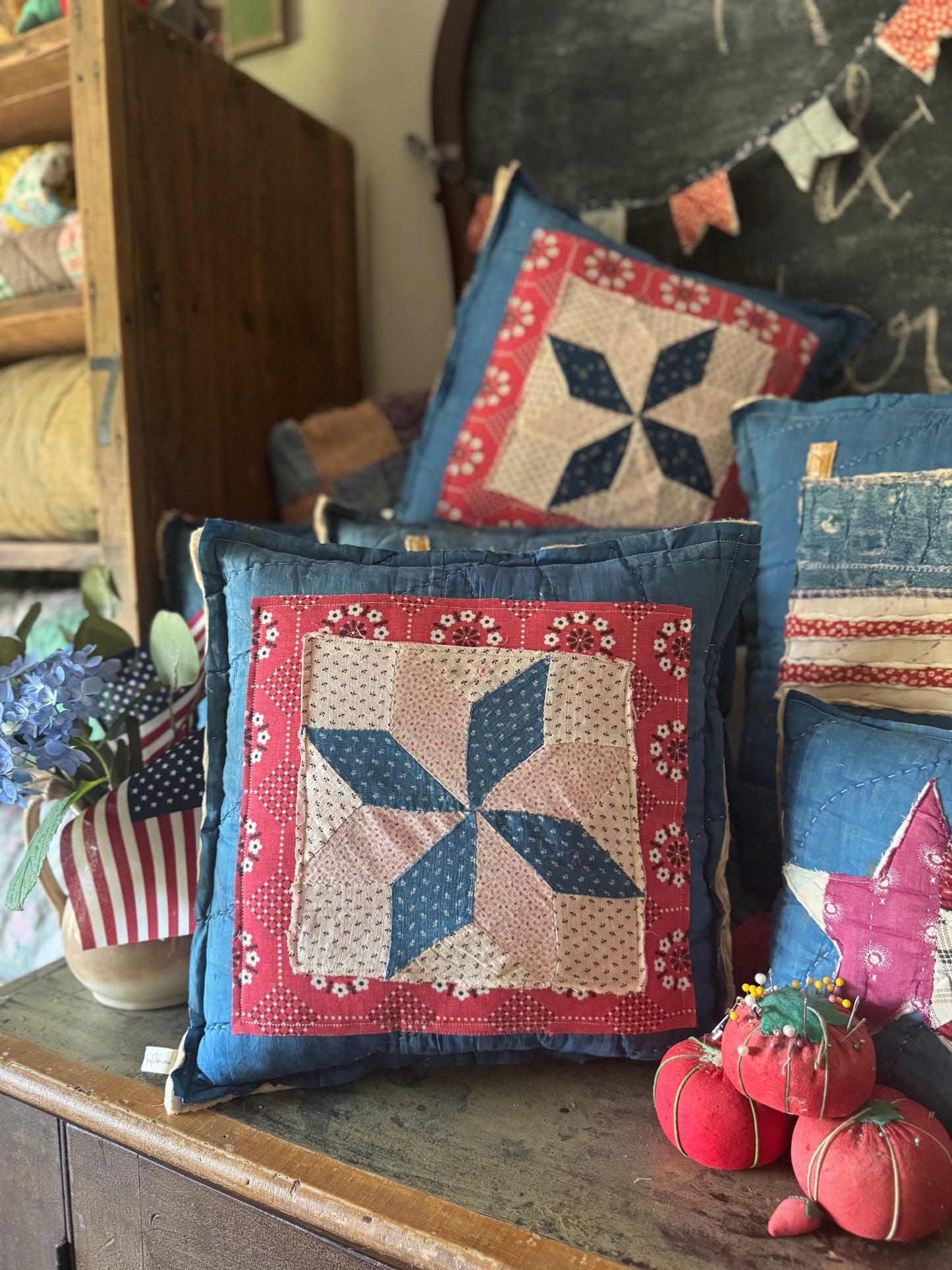 Layered Americana Pillow 6