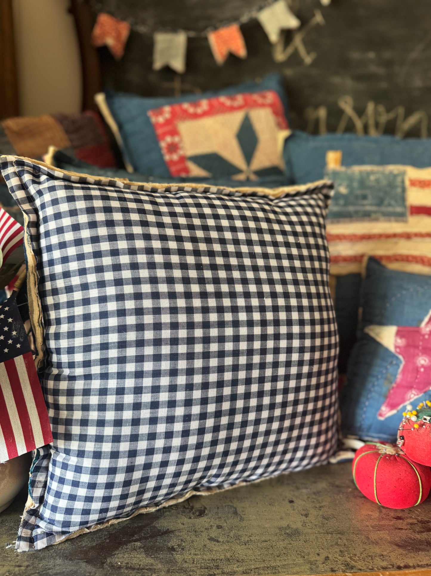 Layered Americana Pillow 2