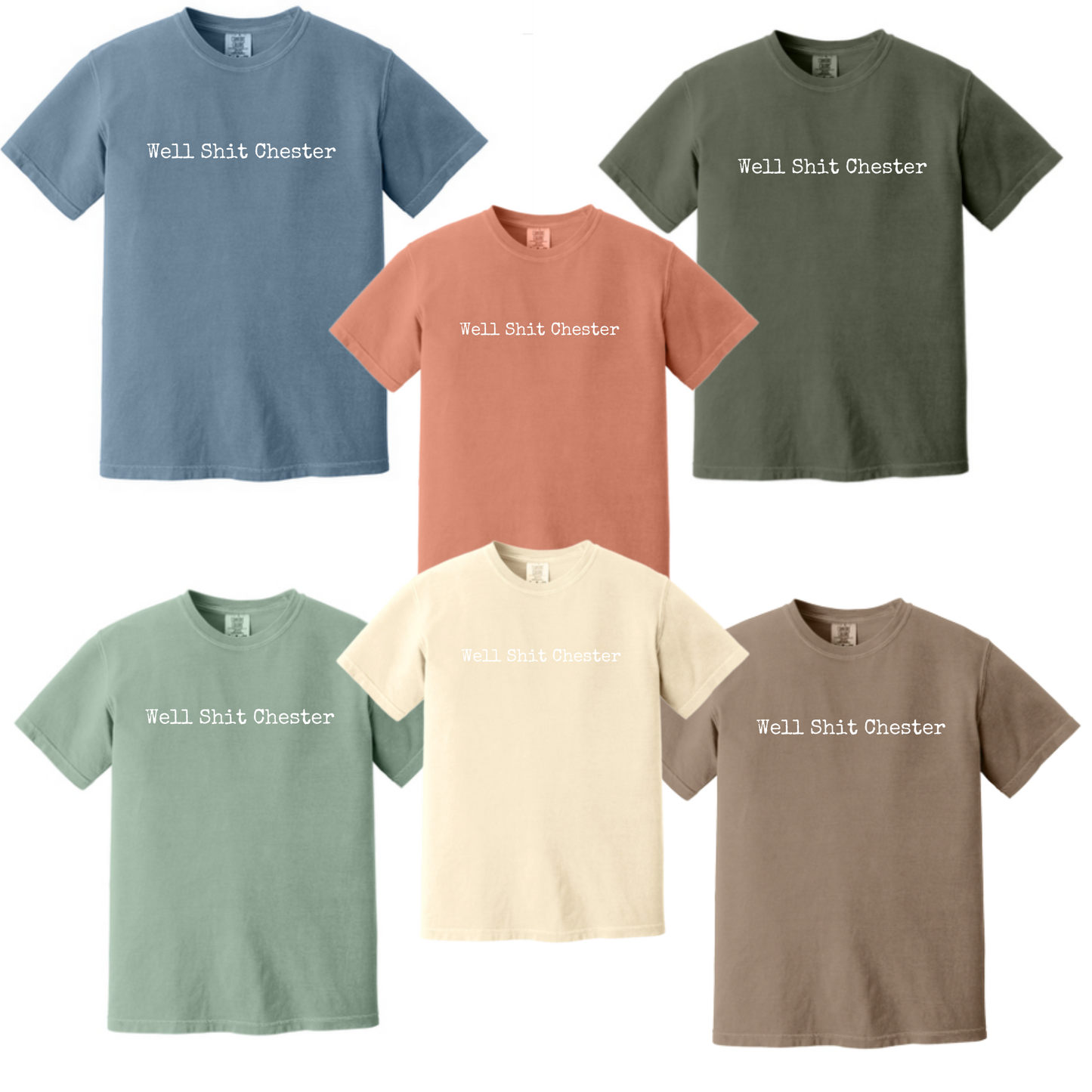 Well shit Chester Tshirt or Long sleeve