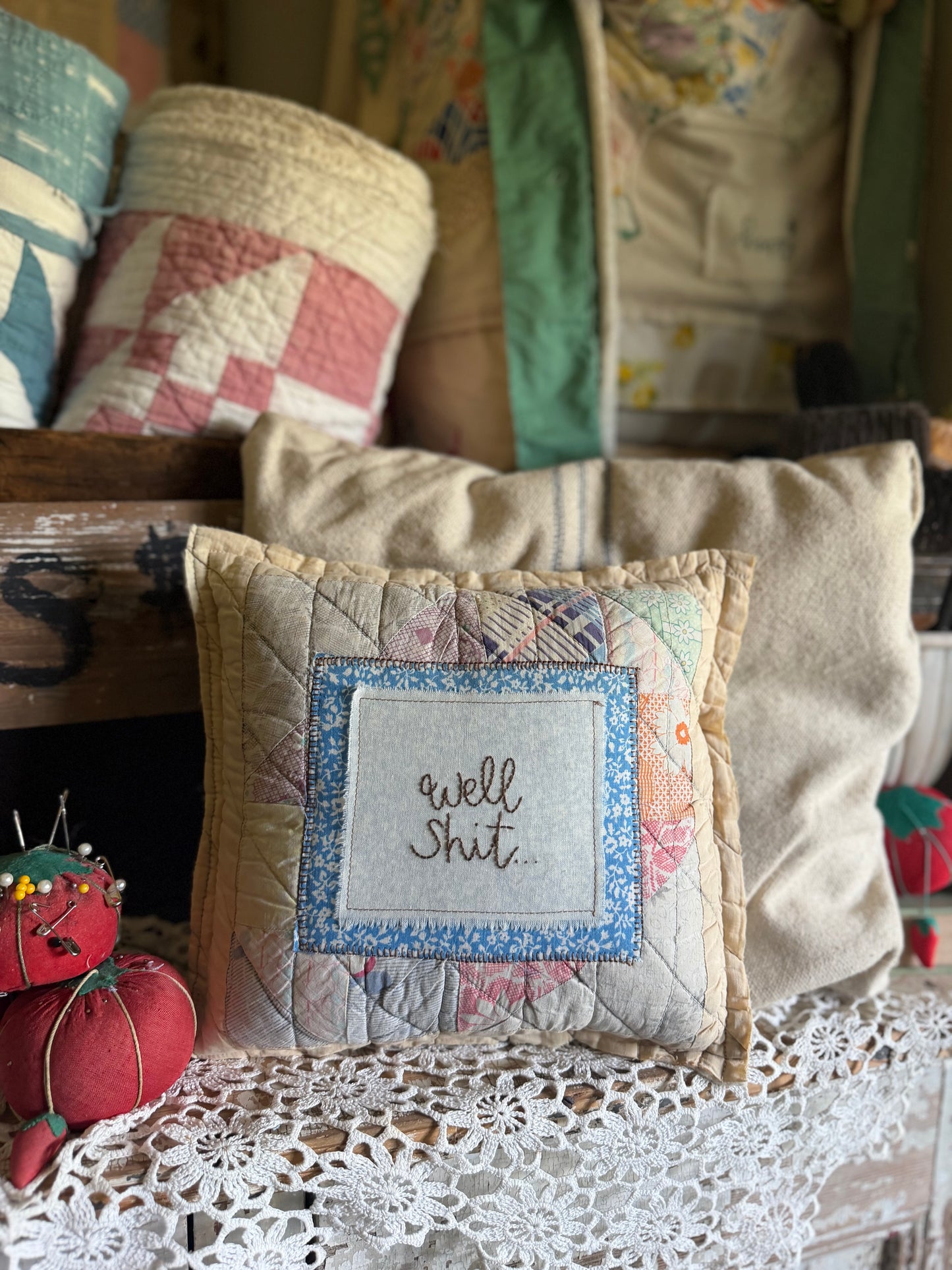 Well Shit Pillow 5