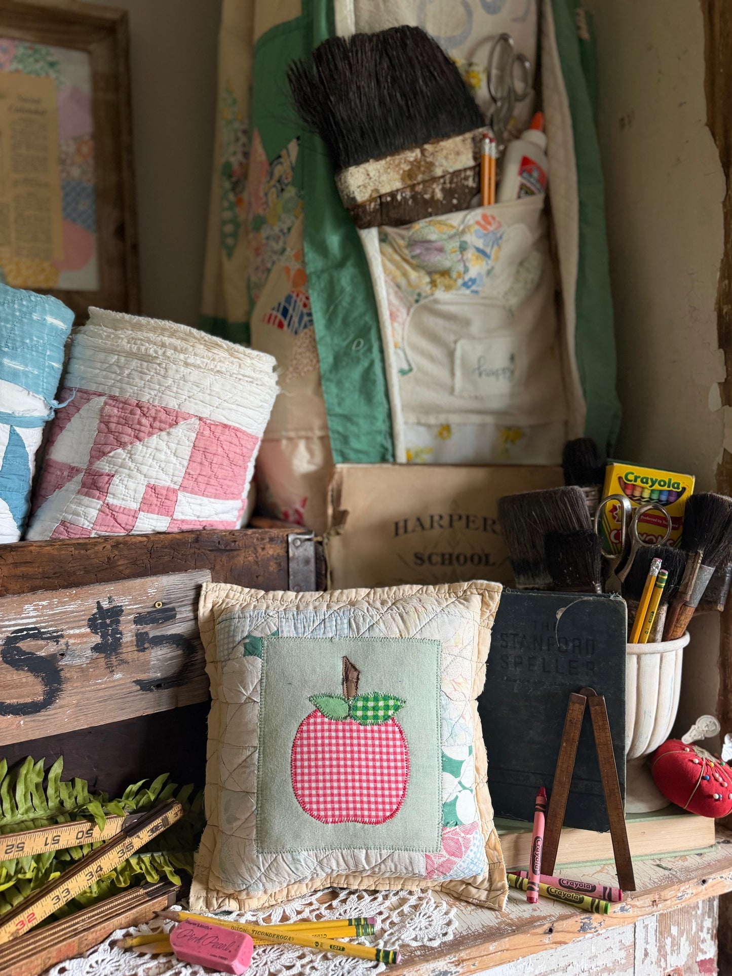 Apple a Day Pillow 9