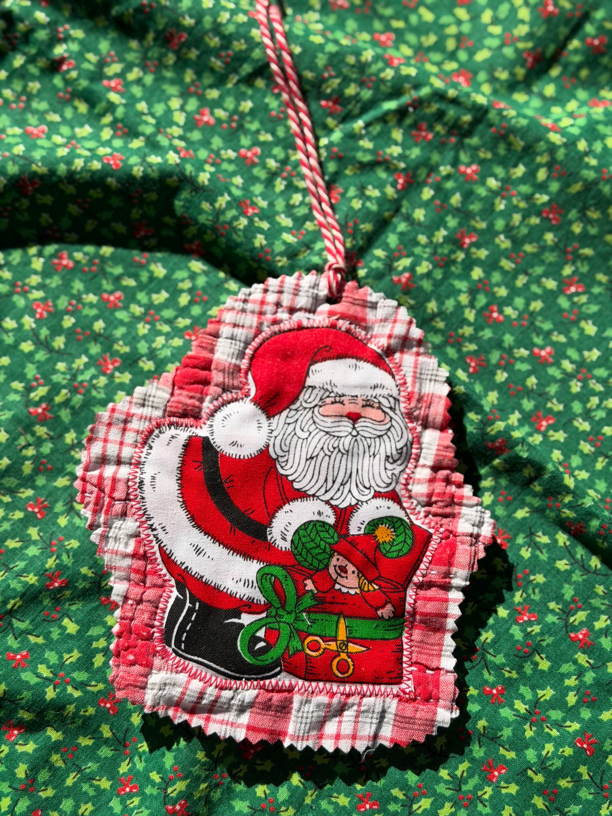 Santa Ornament 4