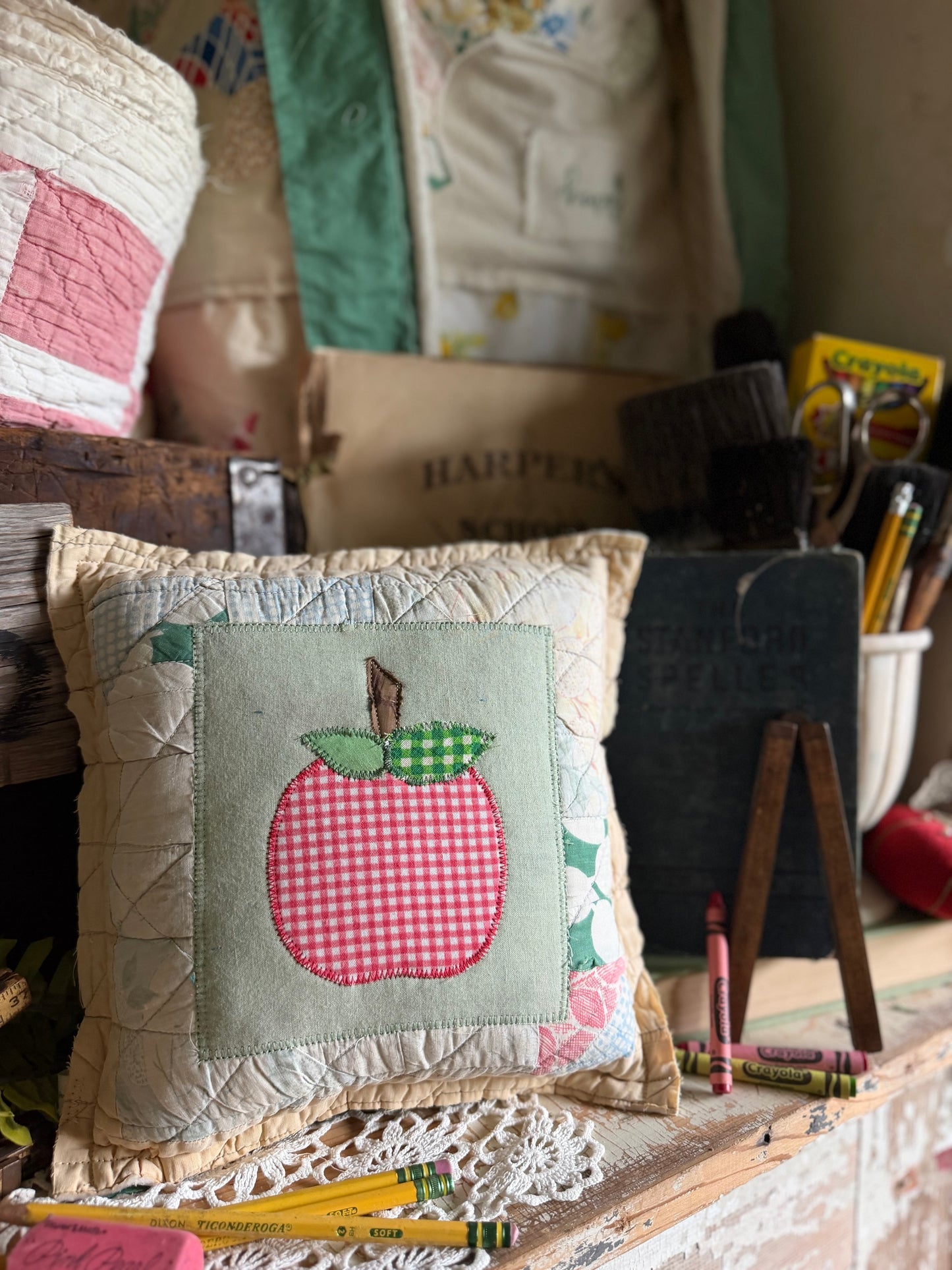 Apple a Day Pillow 9