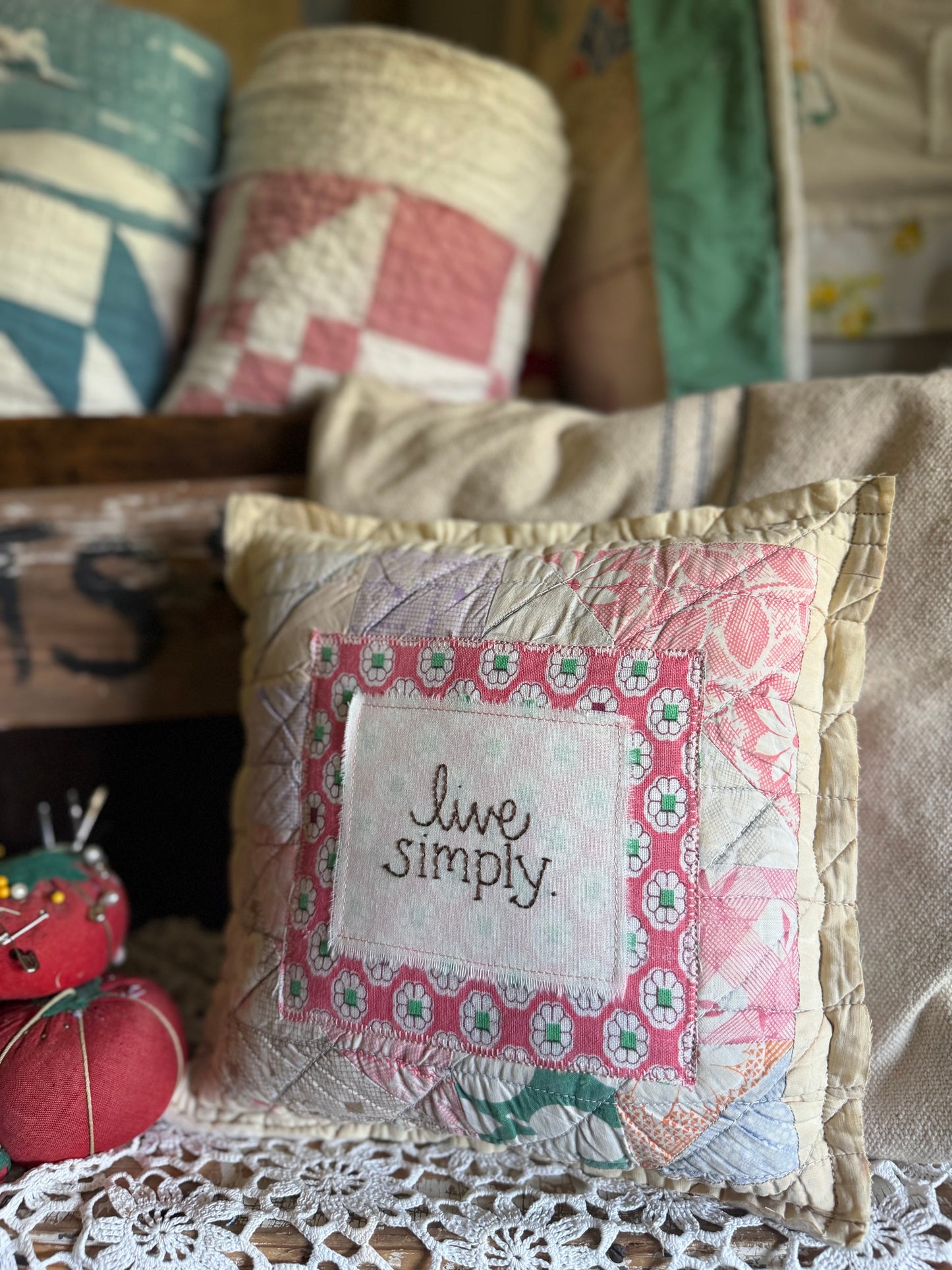 Live Simply Pillow 10