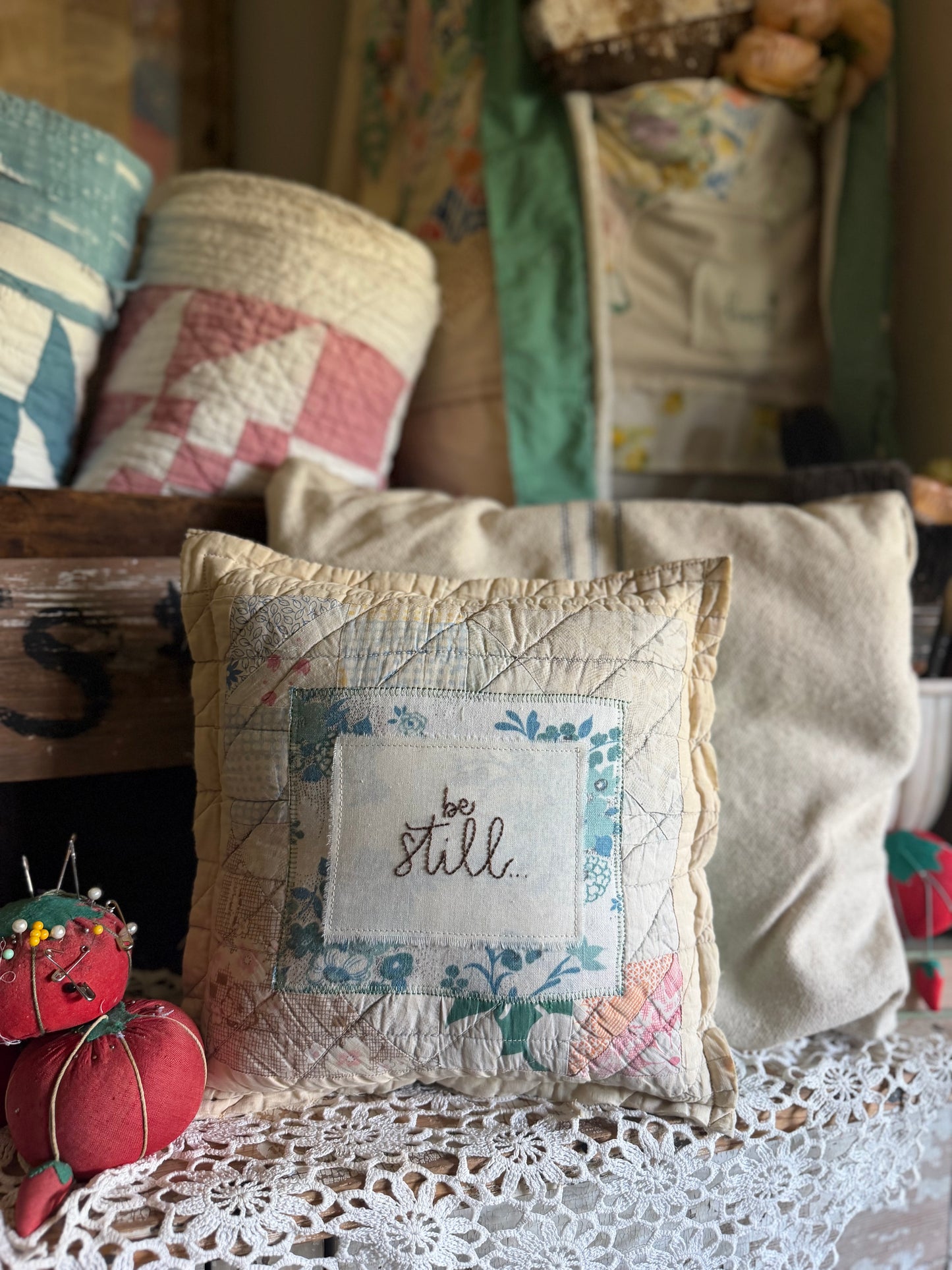 Be Still Pillow 1