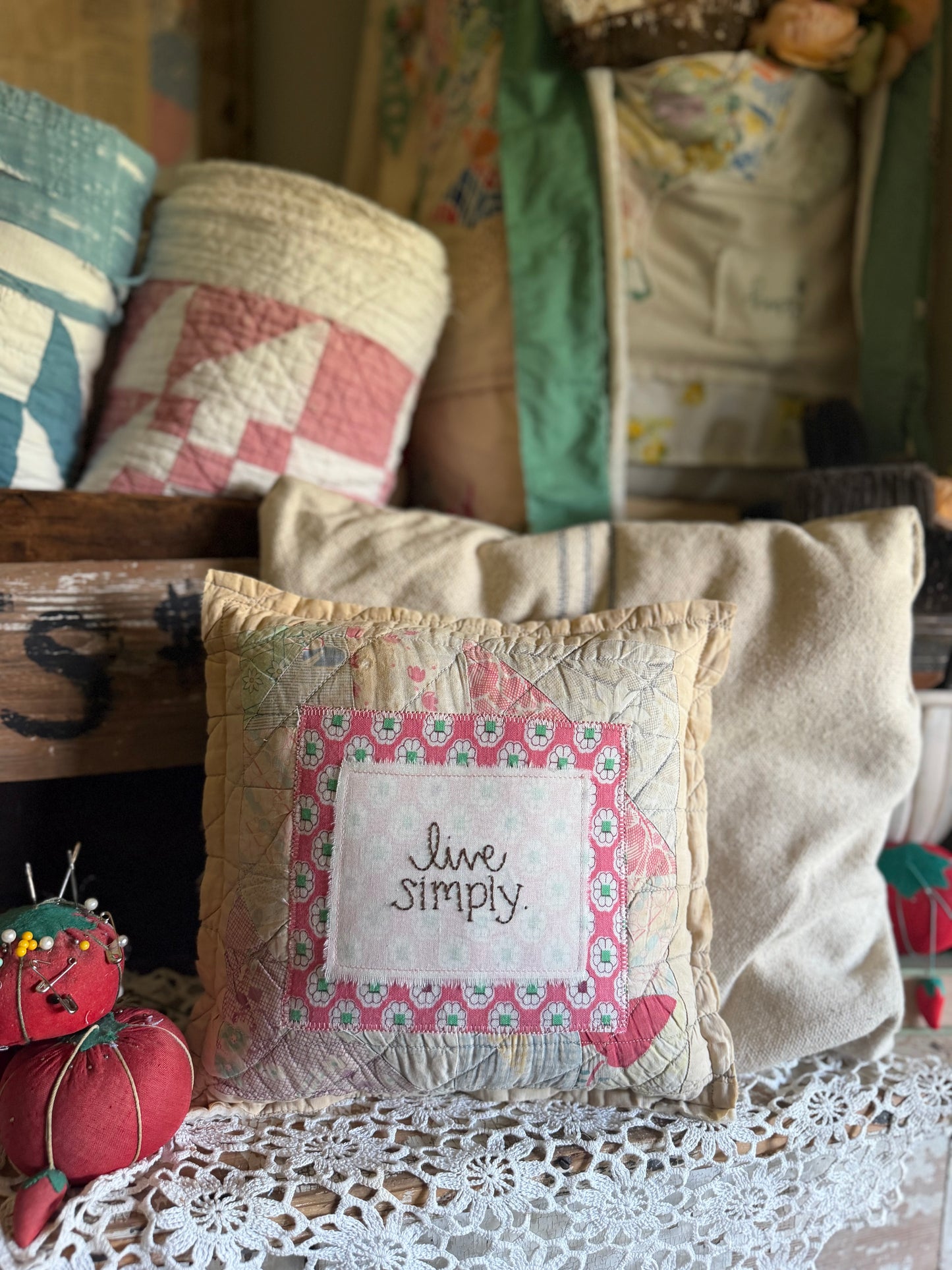 Live Simply Pillow 12