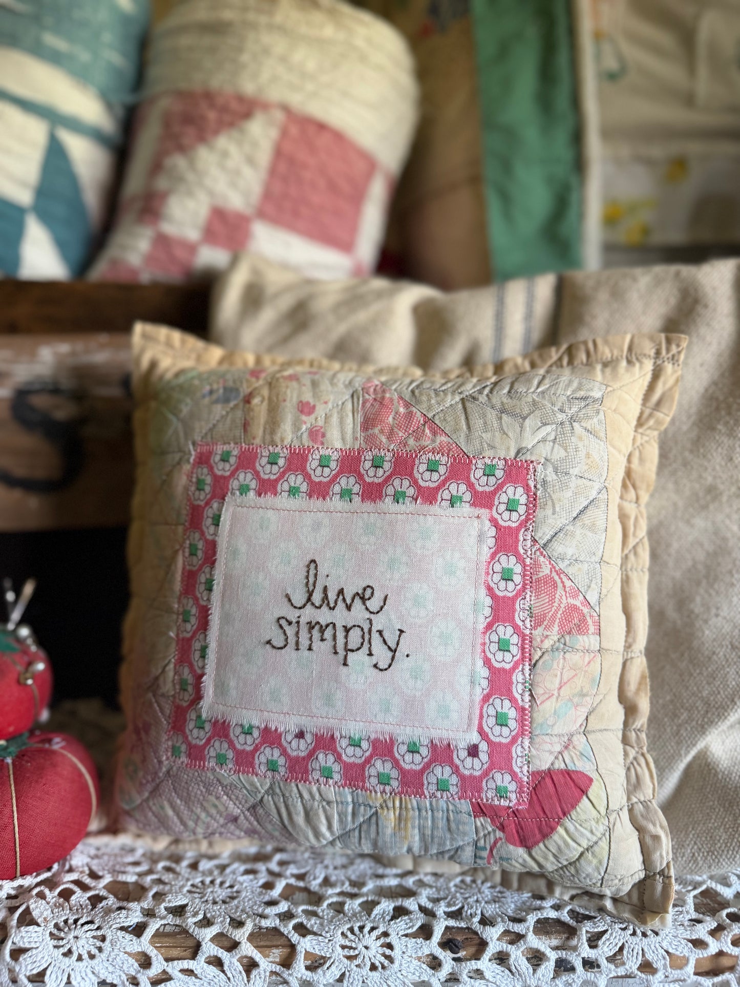 Live Simply Pillow 12