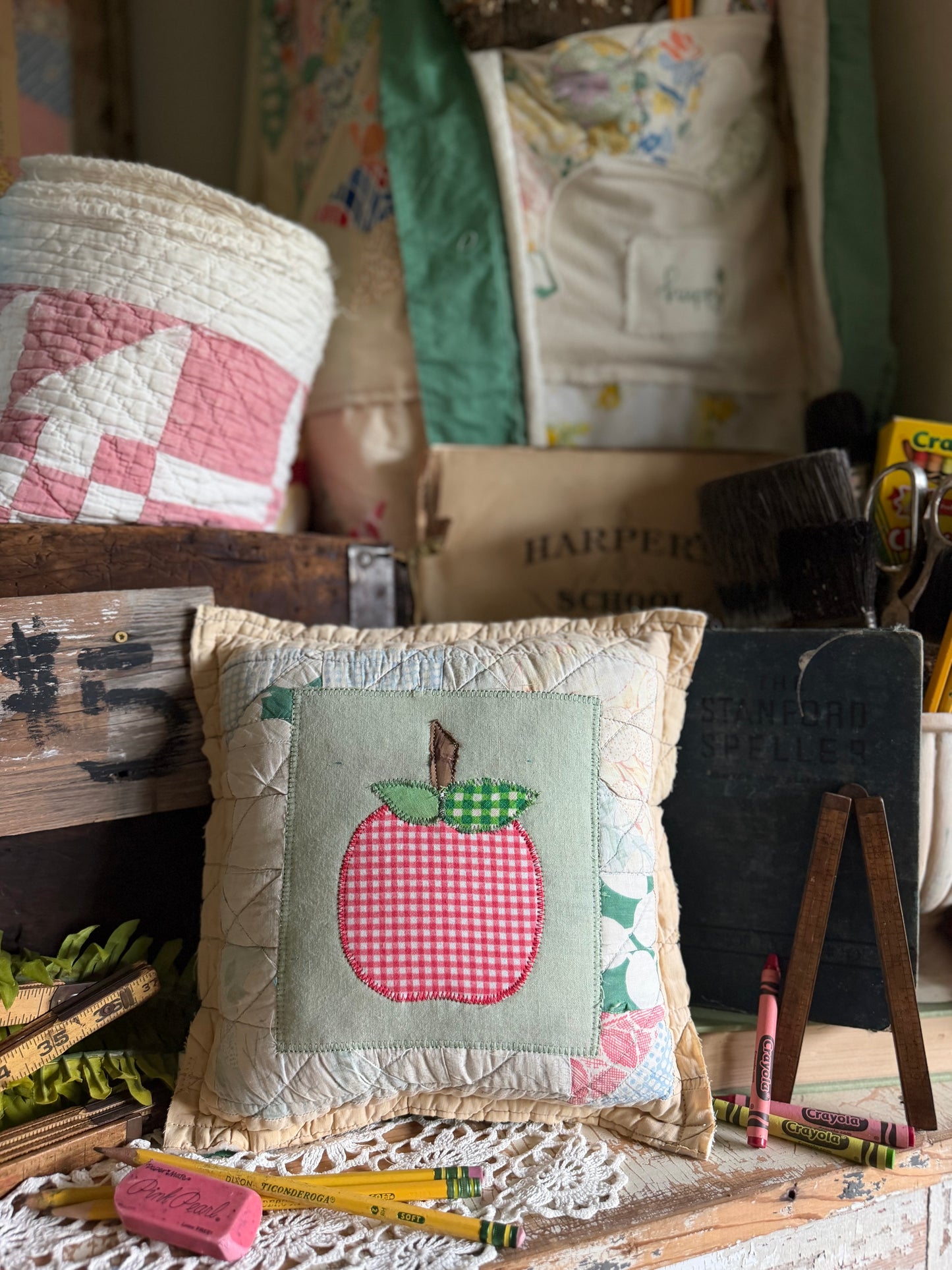 Apple a Day Pillow 9