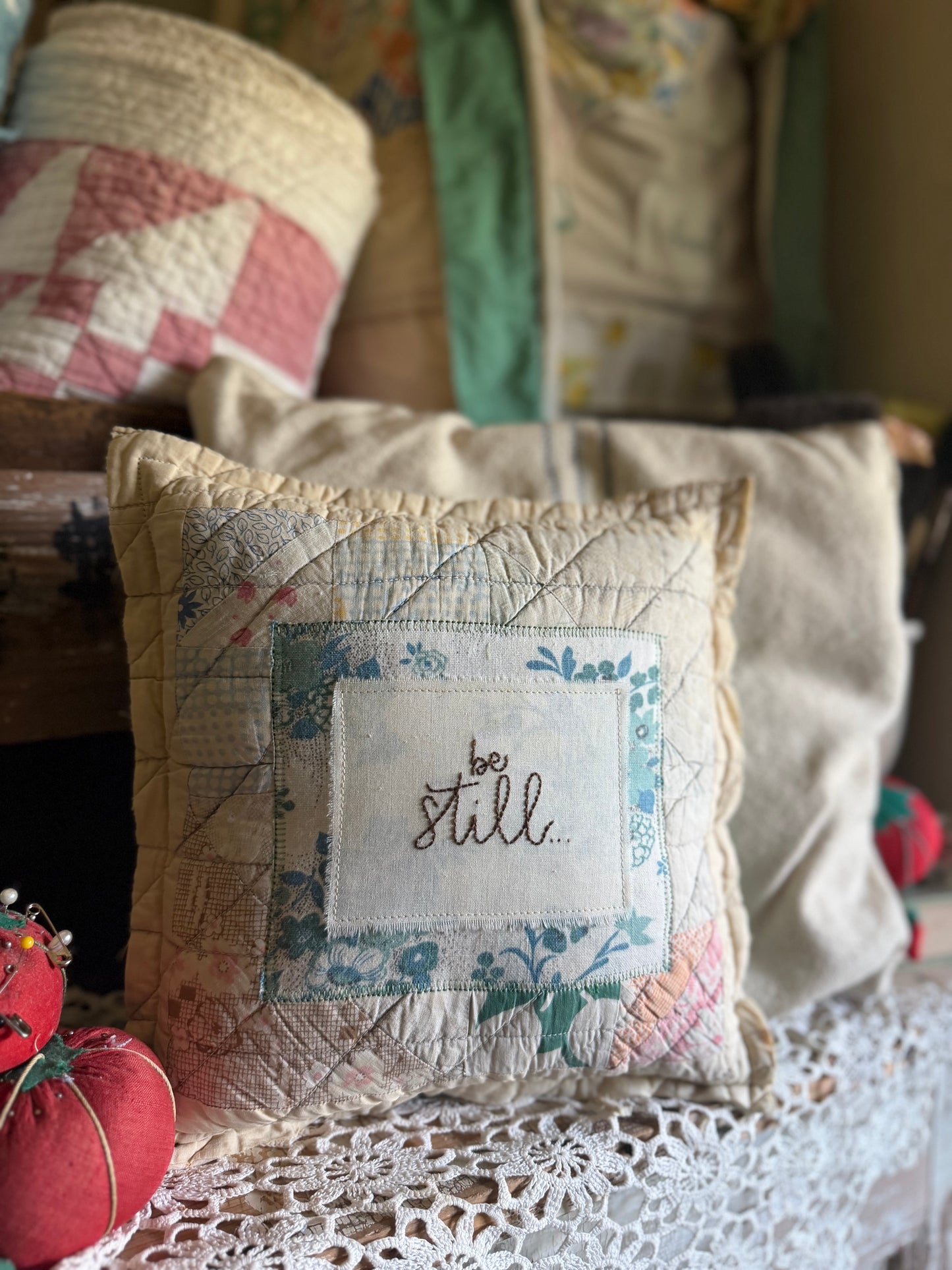 Be Still Pillow 1