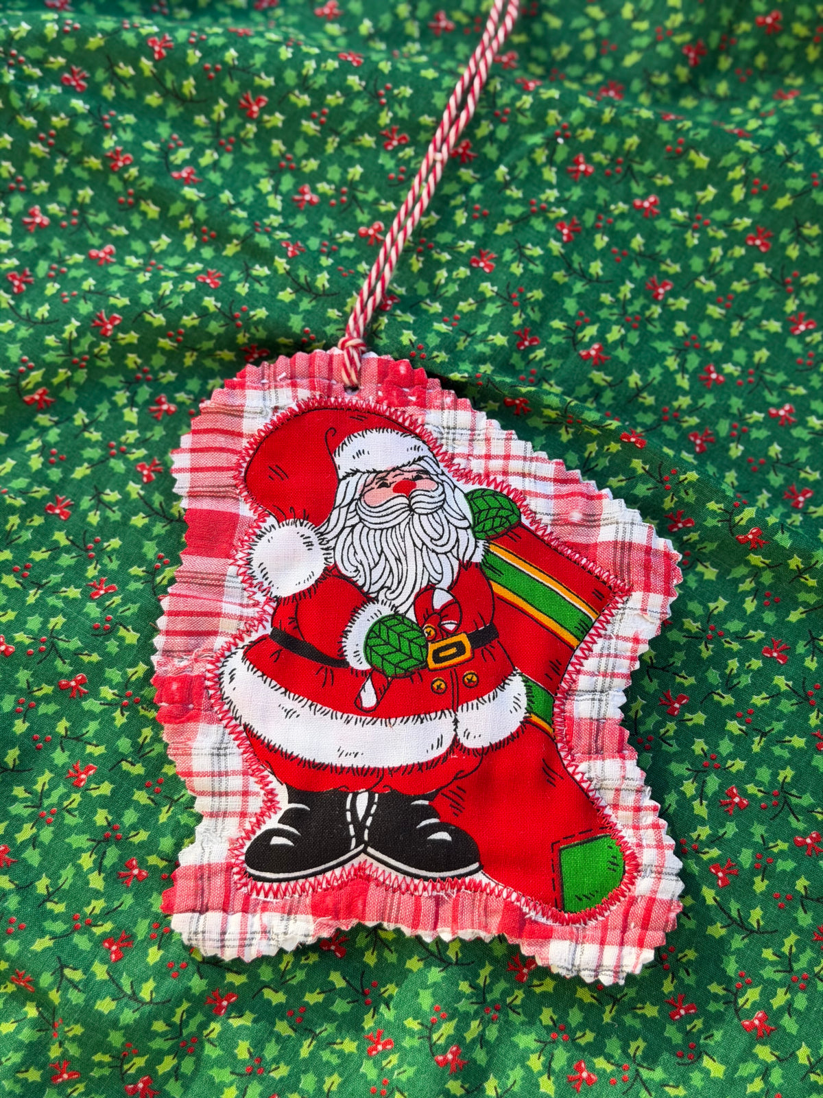 Santa Ornament 6