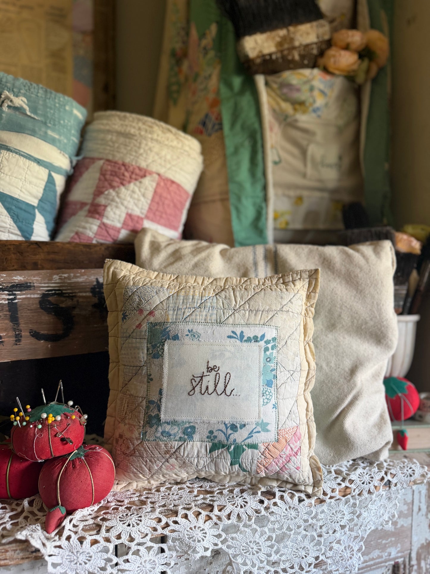 Be Still Pillow 1