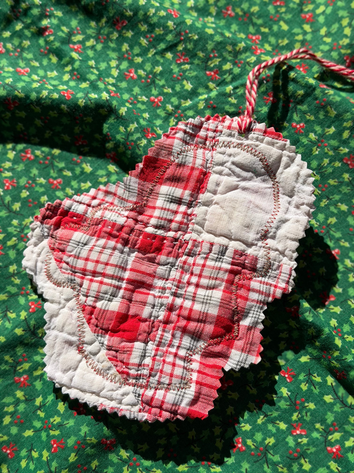 Santa Ornament 2