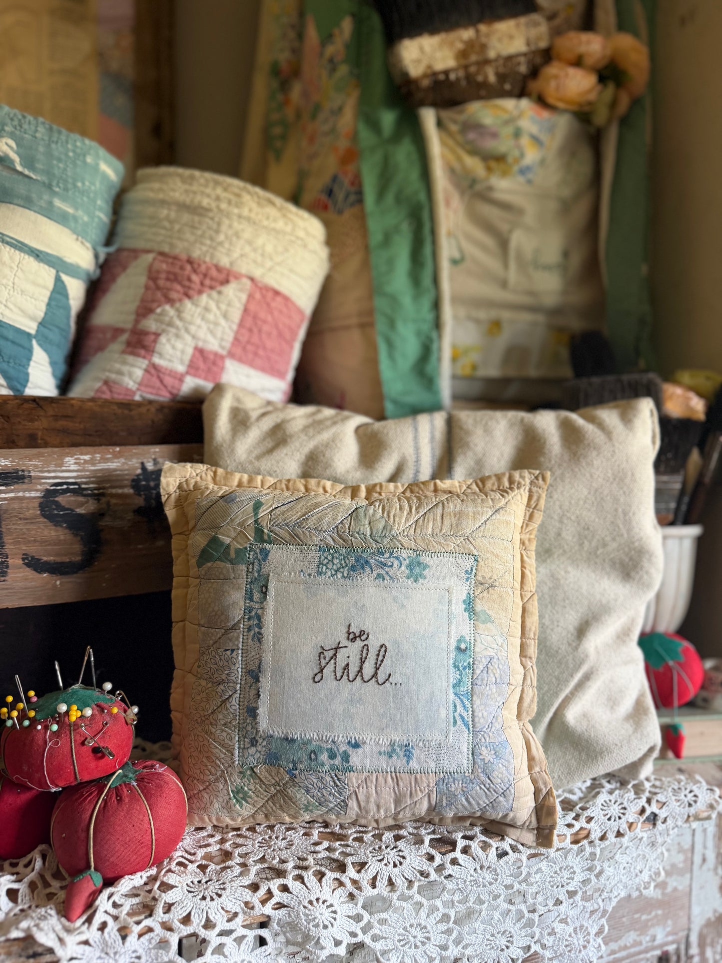 Be Still Pillow 3