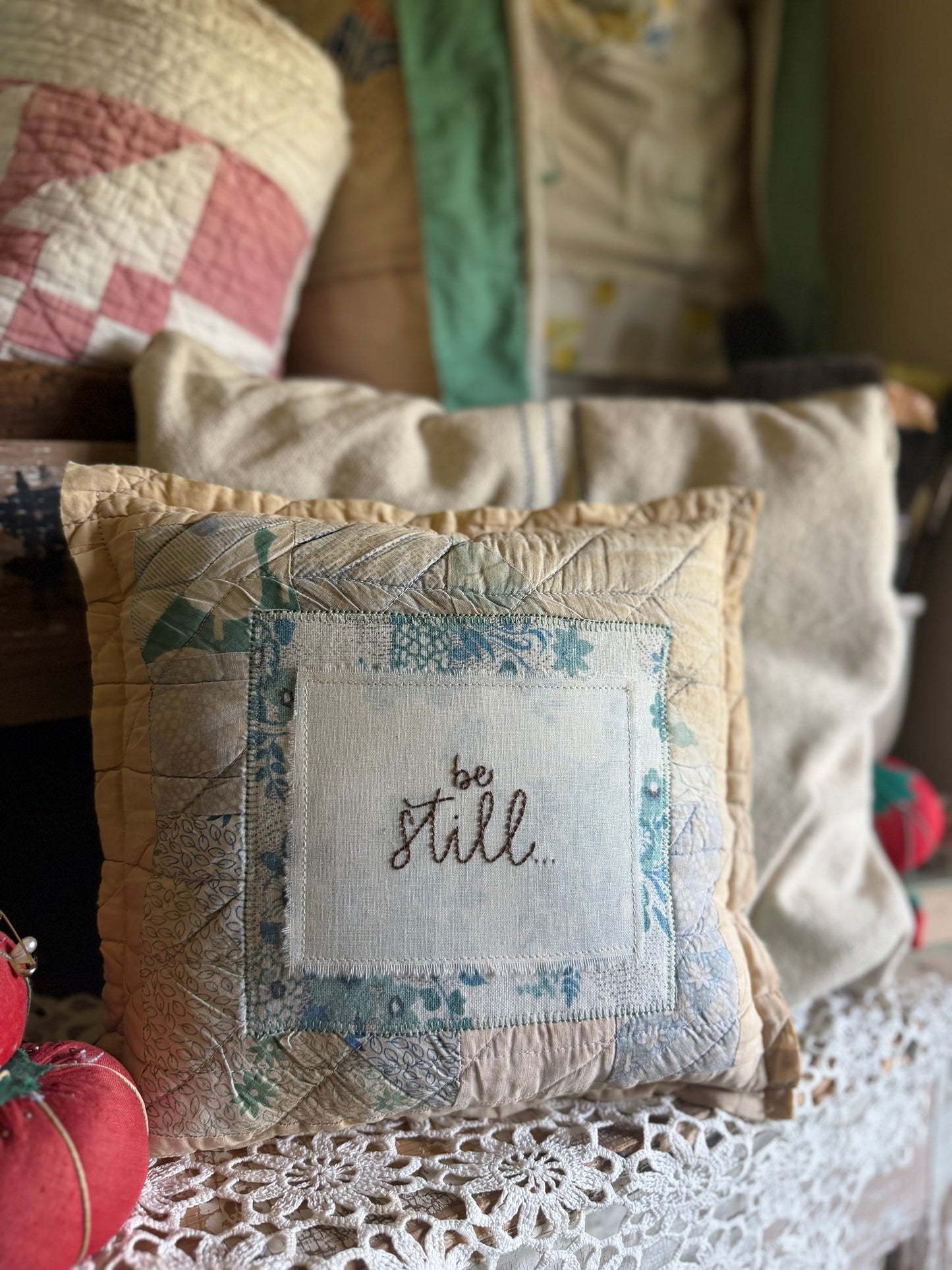 Be Still Pillow 3