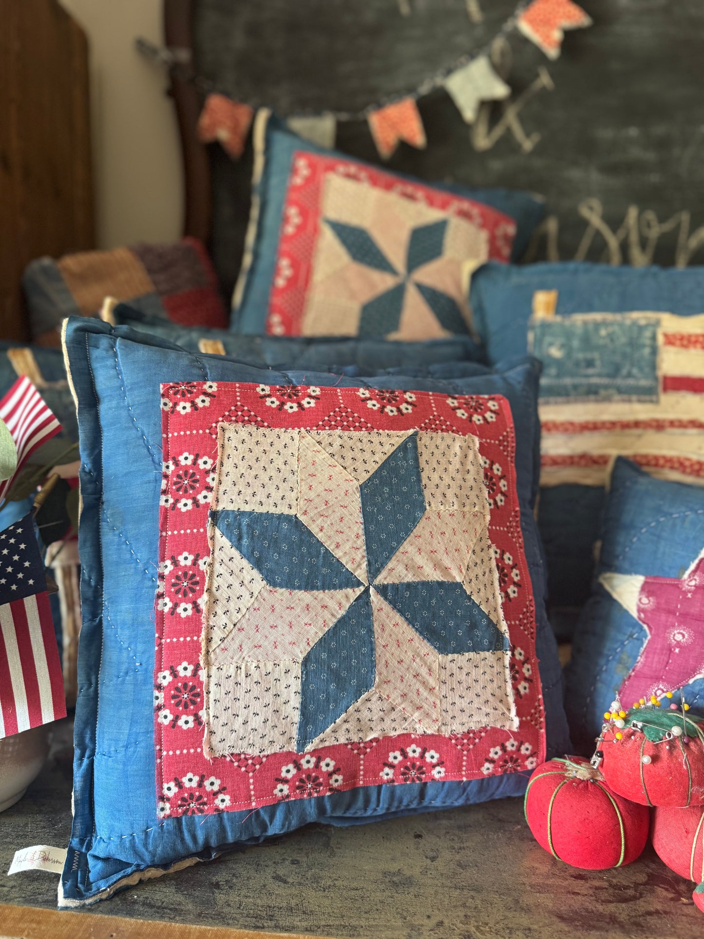 Layered Americana Pillow 3