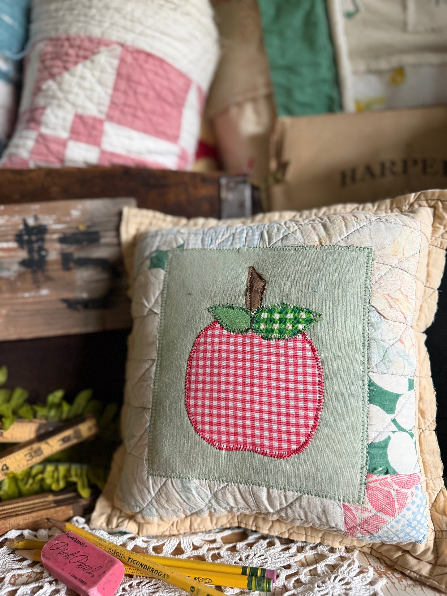 Apple a Day Pillow 9