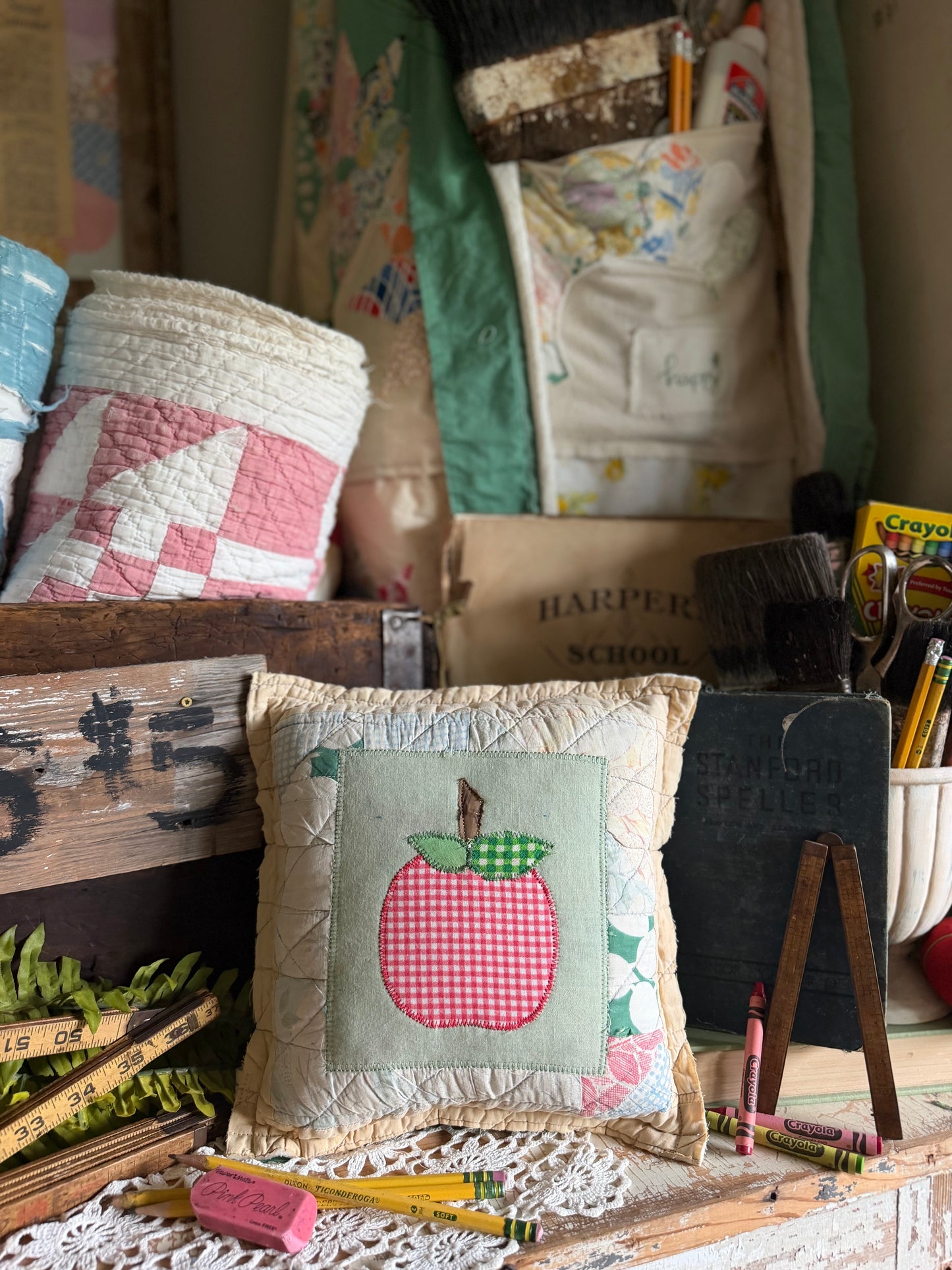 Apple a Day Pillow 9