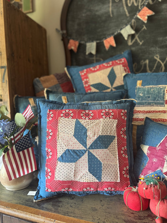 Layered Americana Pillow 1