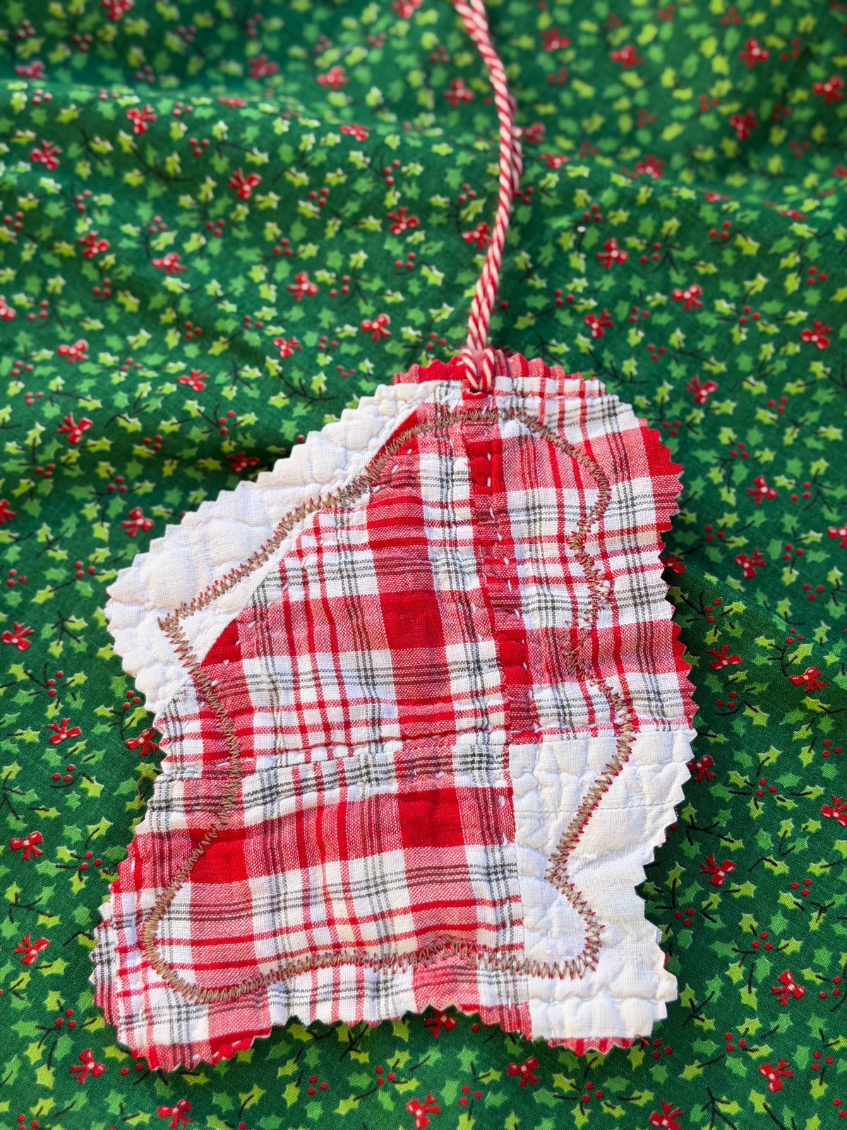 Santa Ornament 6