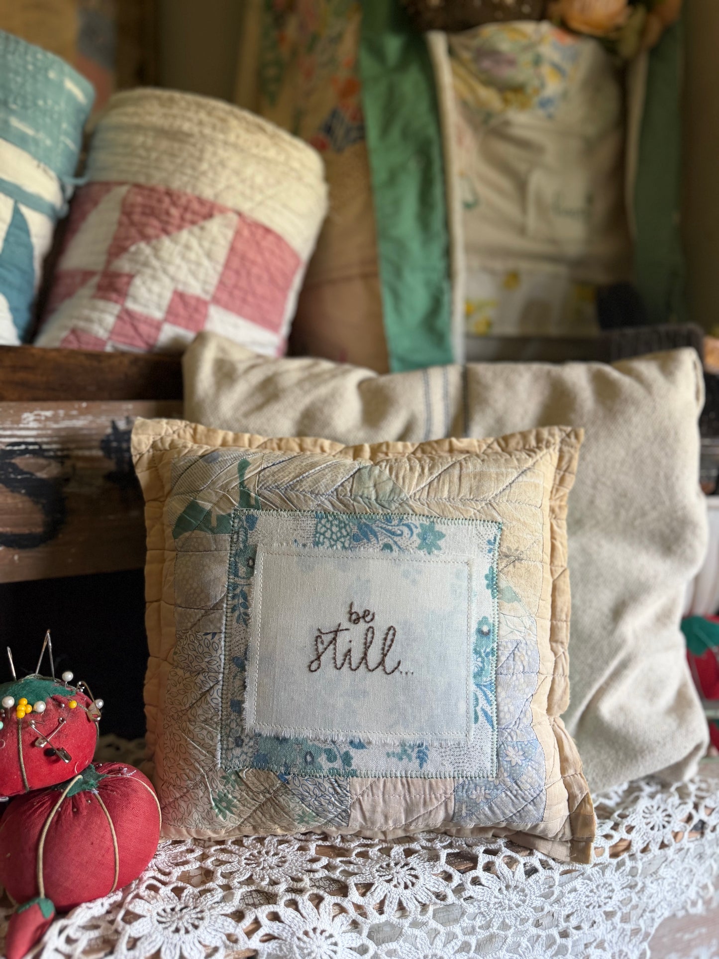 Be Still Pillow 3