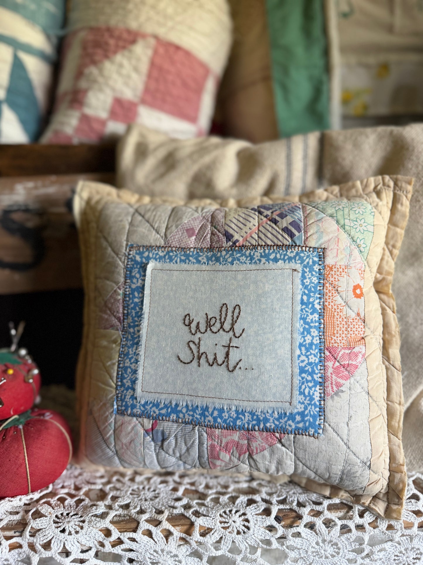 Well Shit Pillow 5