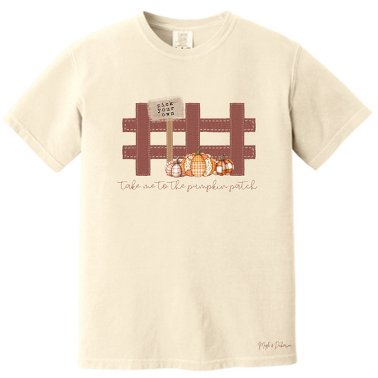 Youth Take me to the Pumpkin Patch Tshirt - Long Sleeve - Hoodie - Crewnenck