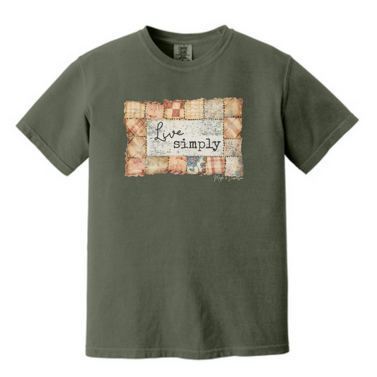 Live Simply Tshirt - Long Sleeve - Crewneck - Hoodie