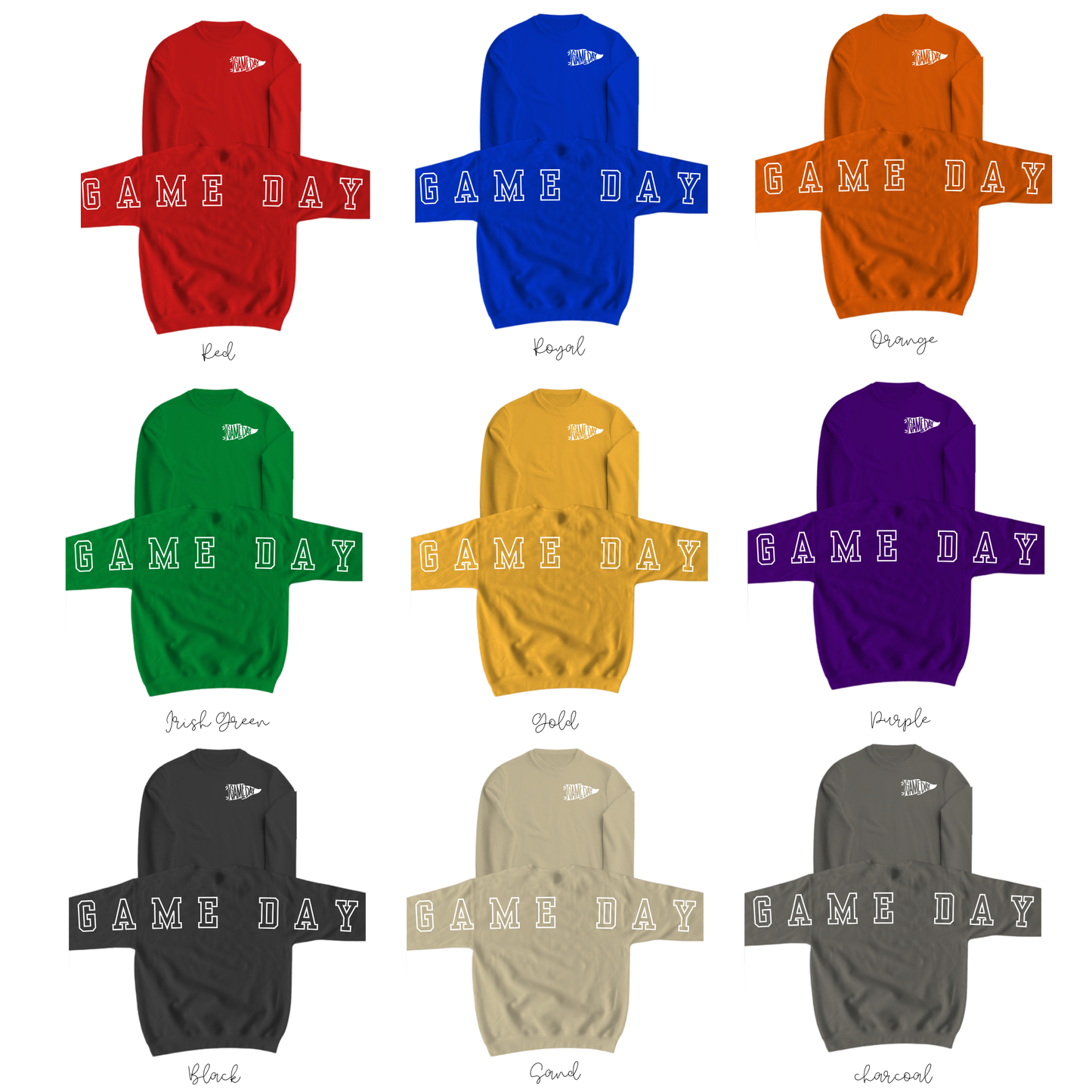 Game Day Collegiate Crewneck