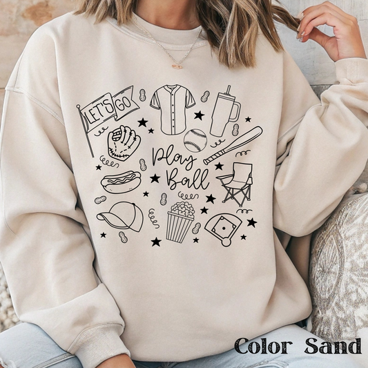 Play Ball Crewneck