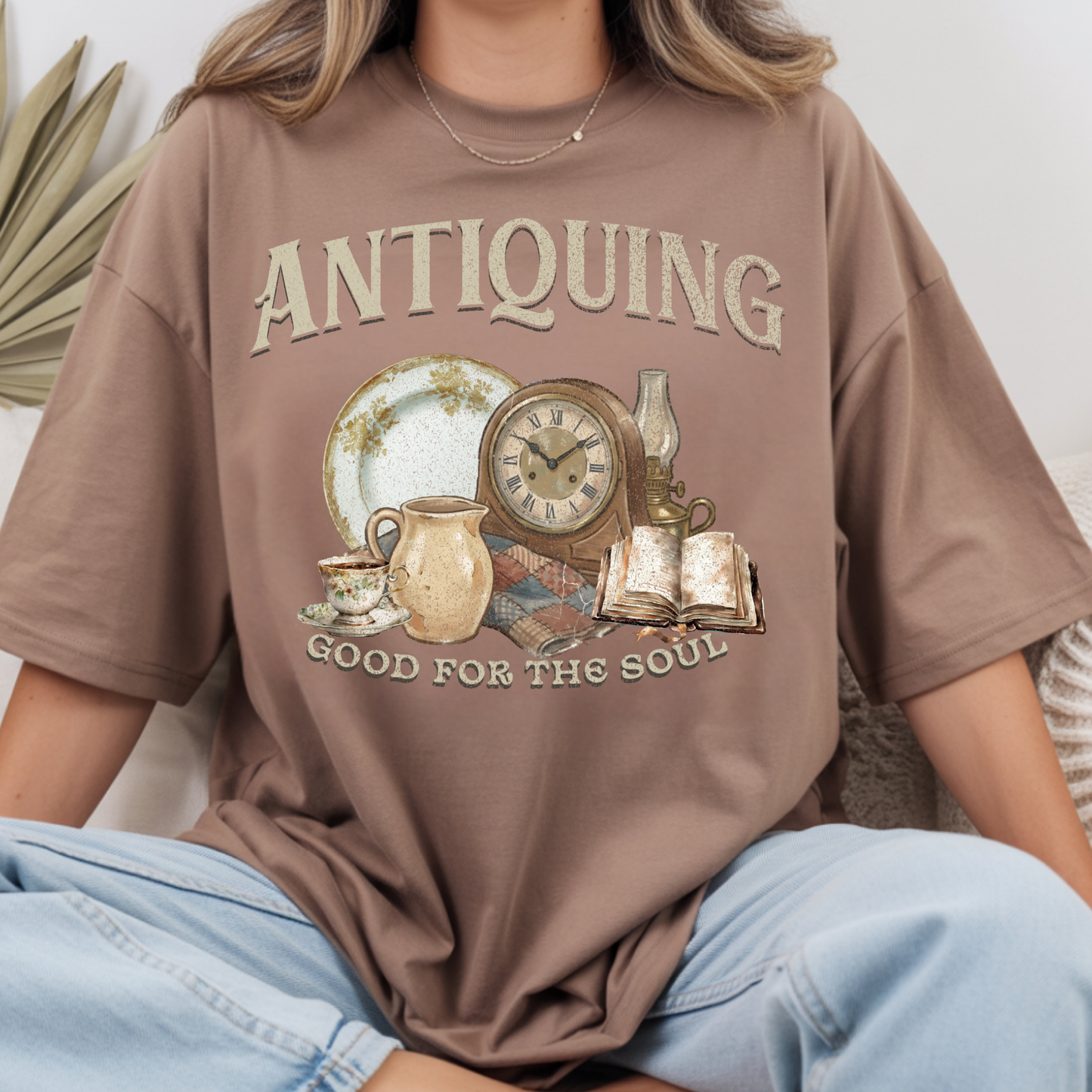 Antiquing Tshirt or Long sleeve