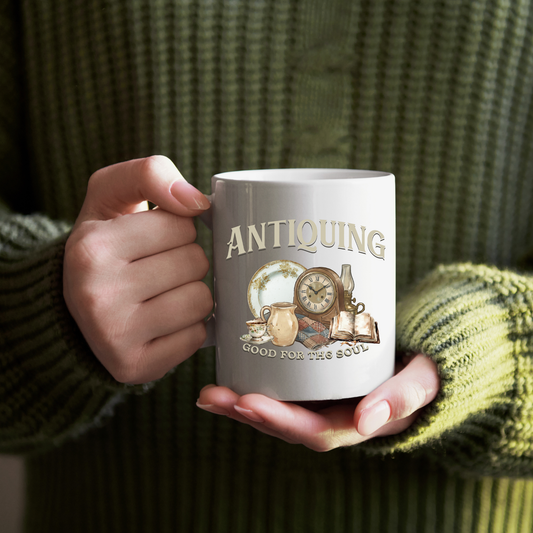 Antiquing Coffee Mug