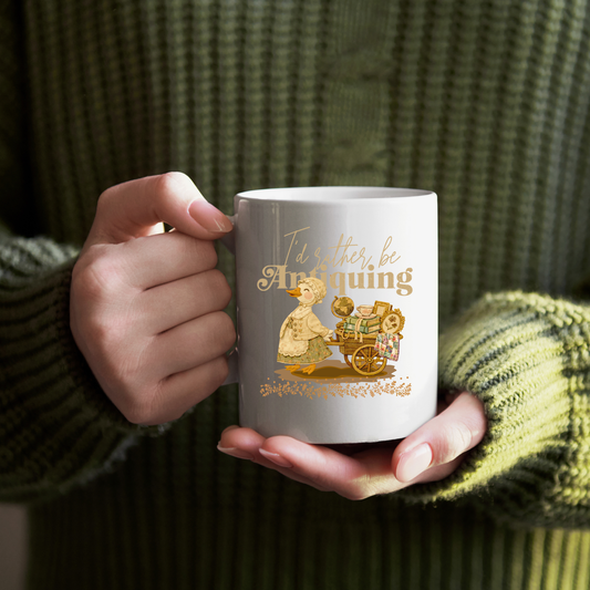 I'd rather be antiquing Coffee Mug