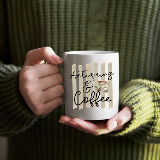 Antiquing & Coffee Coffee Mug